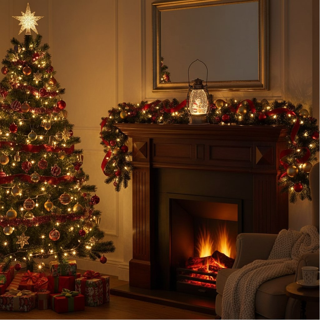 Фигура светодиодная декоративная Sneha 407-F Н-24 см, 130х130х240 мм