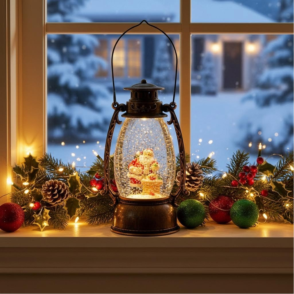 Фигура светодиодная декоративная Sneha 407-F Н-24 см, 130х130х240 мм