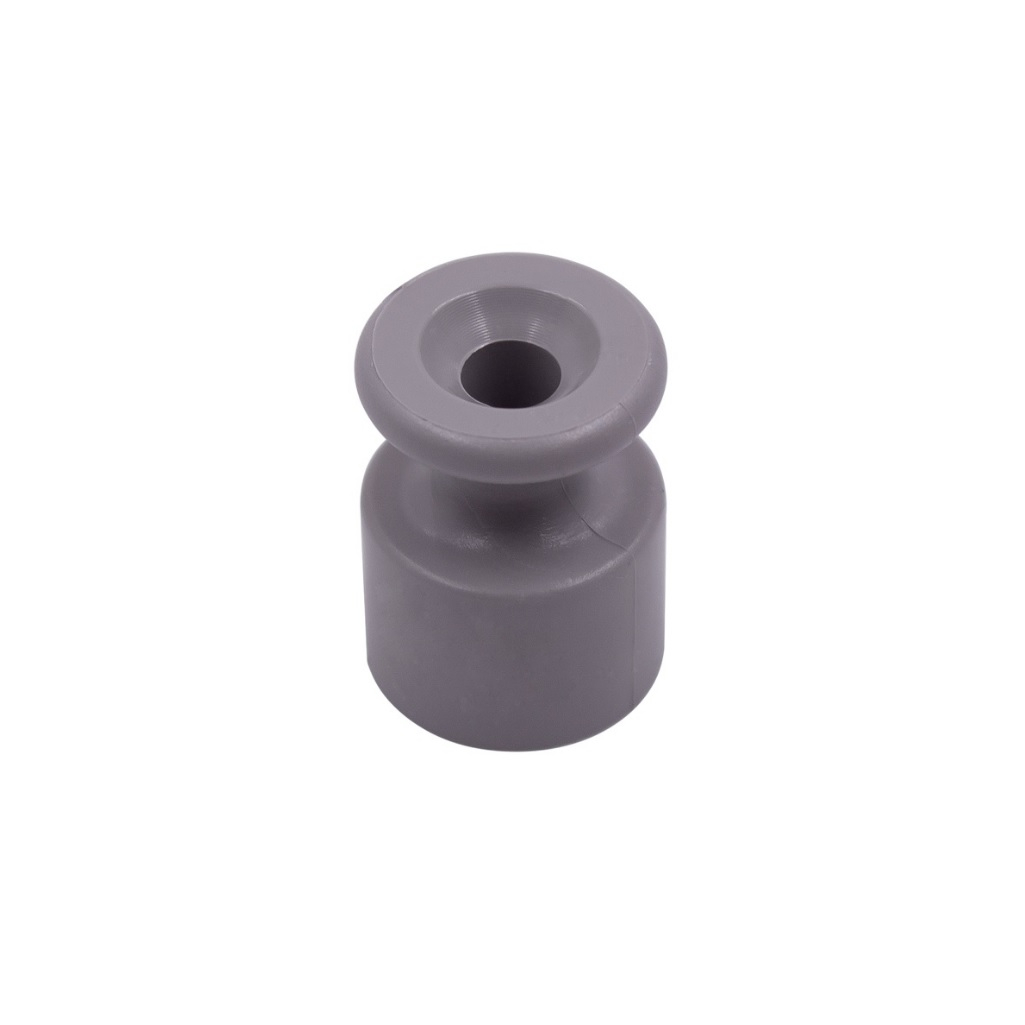 Изолятор пластиковый Bironi, внешний монтаж, цвет титан, B1-551-26-100