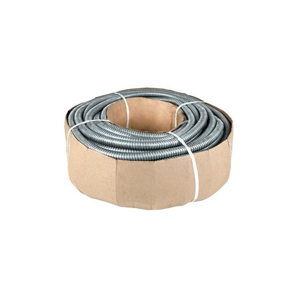 Металлорукав Iek Elasta Р3-ЦХ-20, CM10-20-015, диаметр 20 мм, без протяжки, без обшивки, в упаковке 15 м 