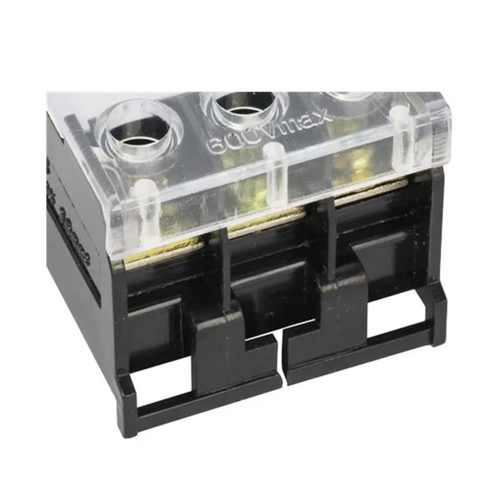 Колодка клеммная EKF bzd-4003 до 4.0 кв.мм, 30 А, полиамид, черная