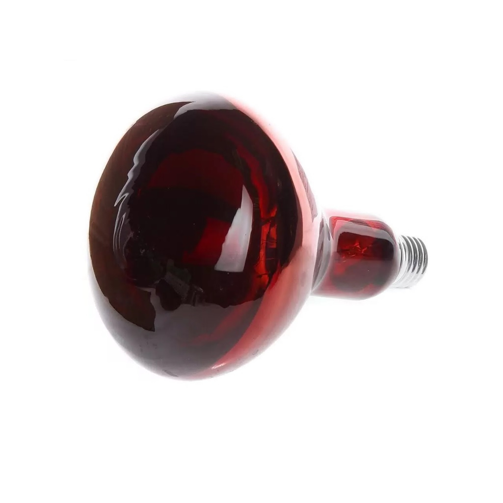 Лампа накаливания инфракрасная зеркальная КЭЛЗ ИКЗК-250, R127, Е27, термоизлучатель 