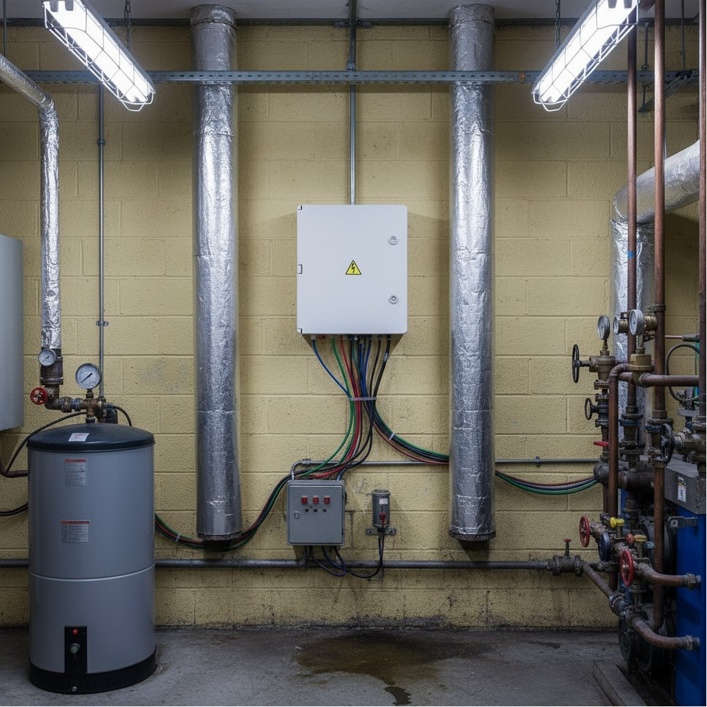 Корпус навесной KRZMI ЩМПпл, глухая дверь, IP65, 160х300х450 мм