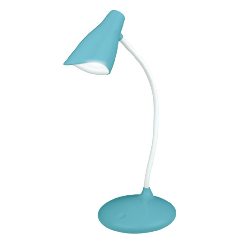 Светильник настольный Uniel TLD-559 3W 280Lm 5000K голубой