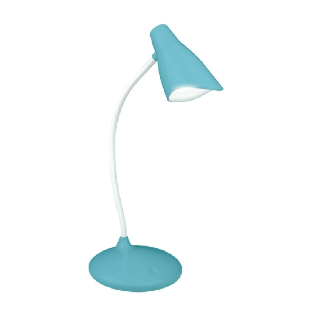 Светильник настольный Uniel TLD-559 3W 280Lm 5000K голубой