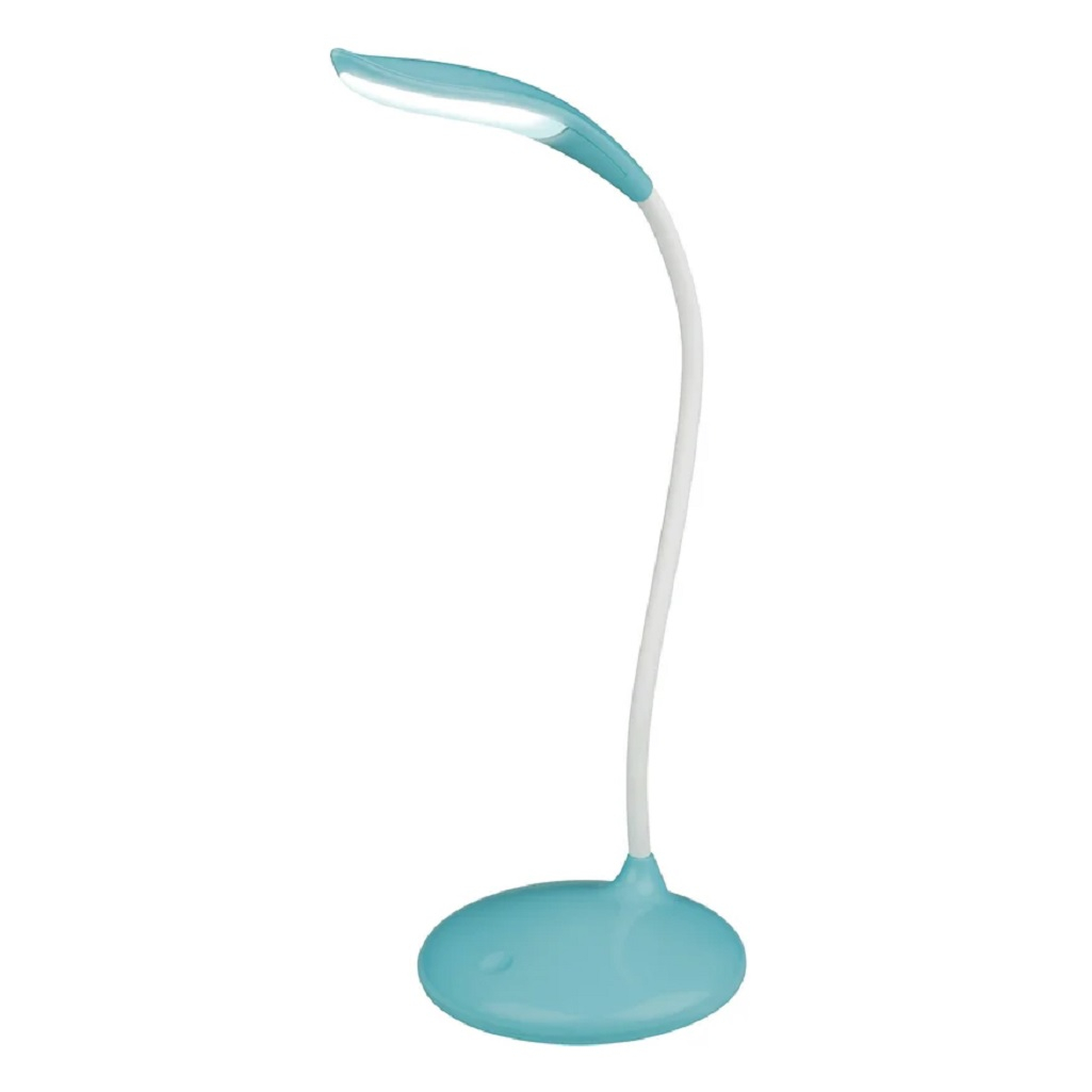 Светильник настольный Uniel TLD-558 3W 280Lm 5000K голубой