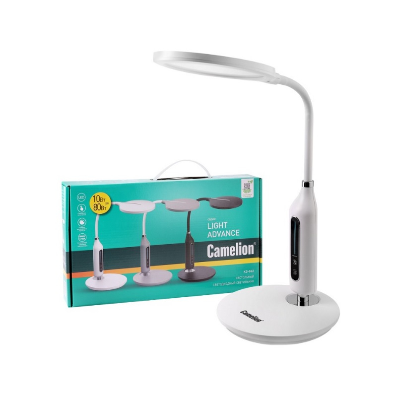 Светильник настольный Camelion KD-862  C01 белый