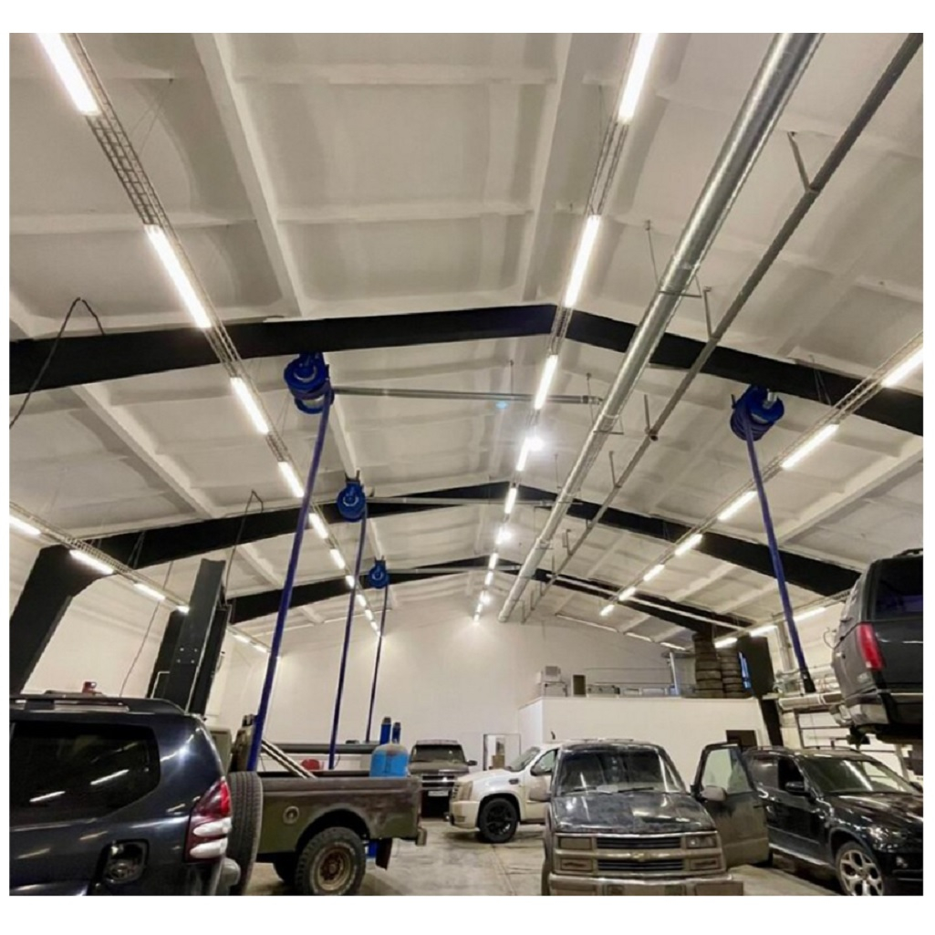 Светильник герметичный Feron ДПО 11-2х18вт 41223, под светодиодную лампу, IP40