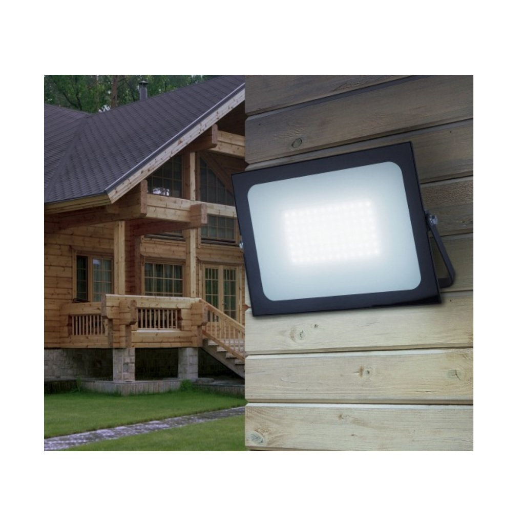 Прожектор светодиодный TOKOV LIGHT TKL-FL/LED-100-6.5K-IP65, 100 Вт, 6500К холодный свет