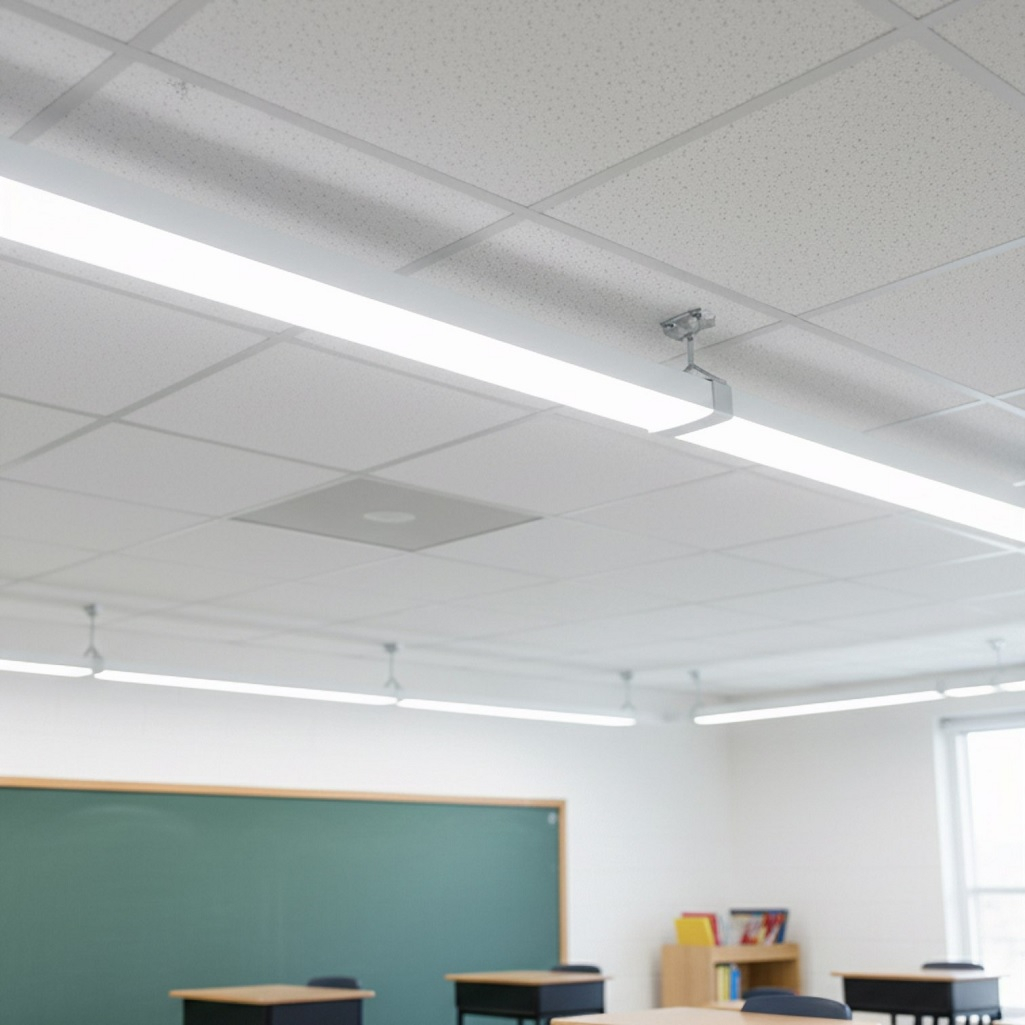 Светильник светодиодный Neox ДПО-110, 5398, Опал, 50 Вт, 4000К, 1200 мм, IP40