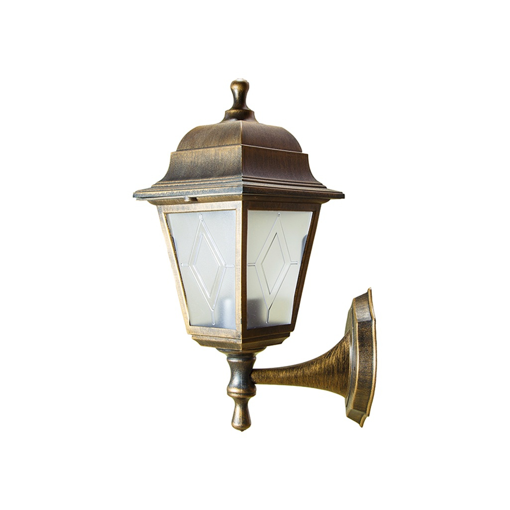 Светильник уличный Uniel UUL-A01S накладной, 60 Вт, E27, IP44, бронзовый