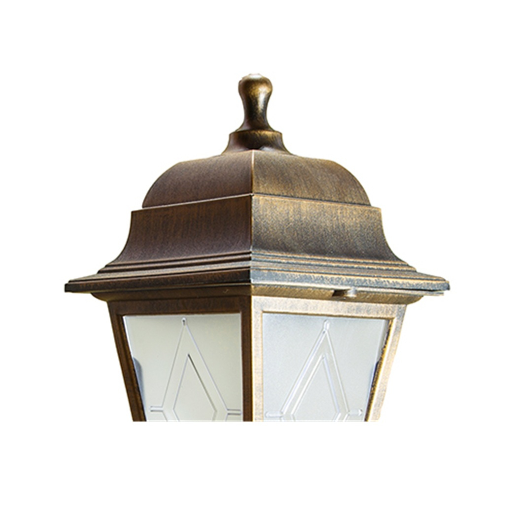 Светильник уличный Uniel UUL-A01S накладной, 60 Вт, E27, IP44, бронзовый