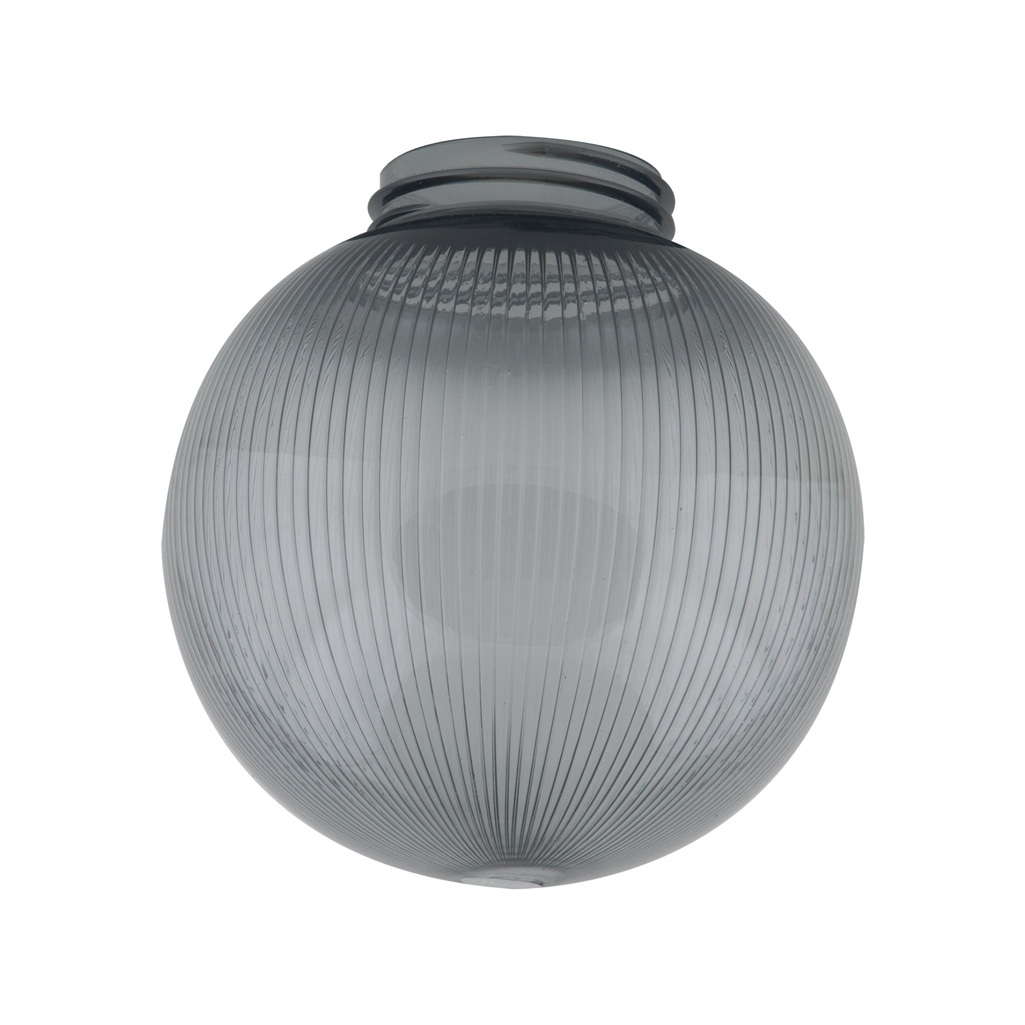 Рассеиватель для садово-парковых светильников Uniel UFP-P200A в форме шара, дымчато-серый, 200 мм