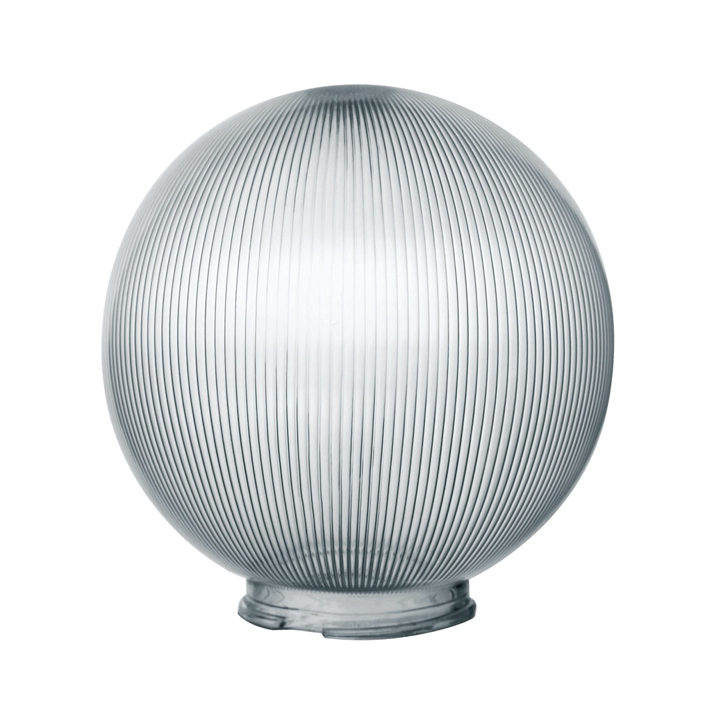 Рассеиватель для садово-парковых светильников Uniel UFP-P250В в форме шара, прозрачный, 250 мм