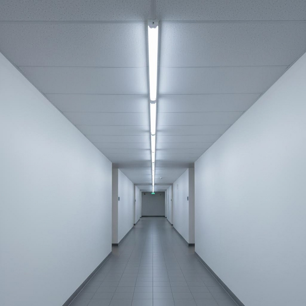 Светильник светодиодный Leek LED ECO R SLIM, 32 Вт, 5000К холодный белый свет