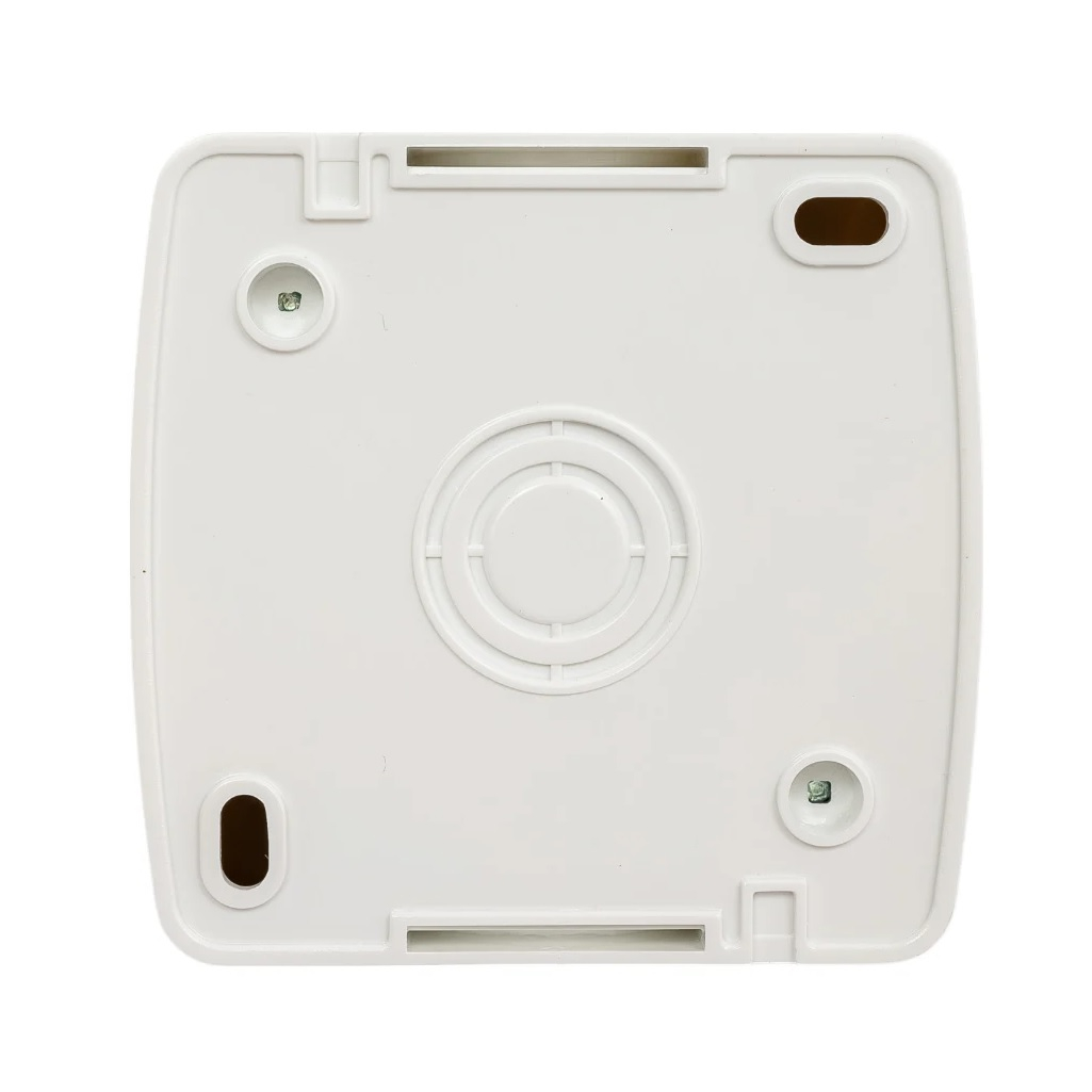 Выключатель одноклавишный TDM Electric Селигер SQ1818-0003, накладной, оконечный белый