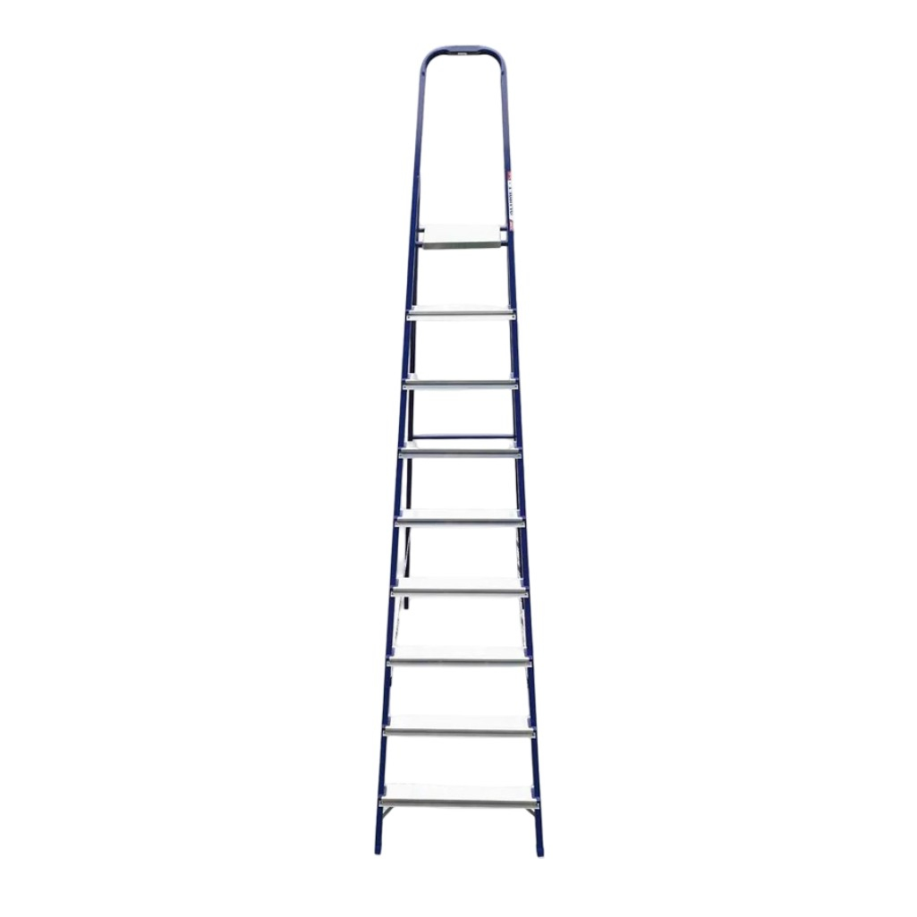 Лестница-стремянка Алюмет 9 ступеней, 1 секция, стальная, нагрузка до 150 кг