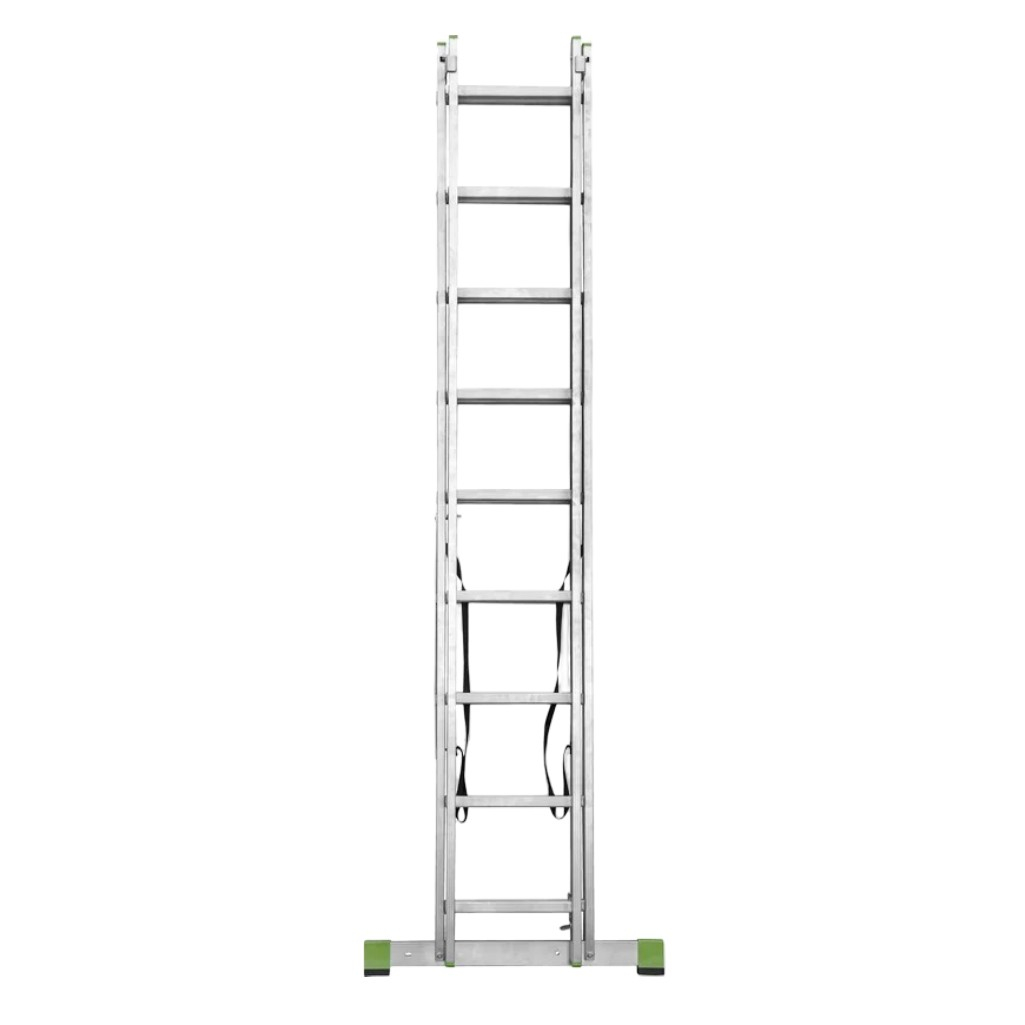 Лестница-стремянка Высота VL2-9, 9 ступеней, 2 секции, алюминиевая, нагрузка до 150 кг