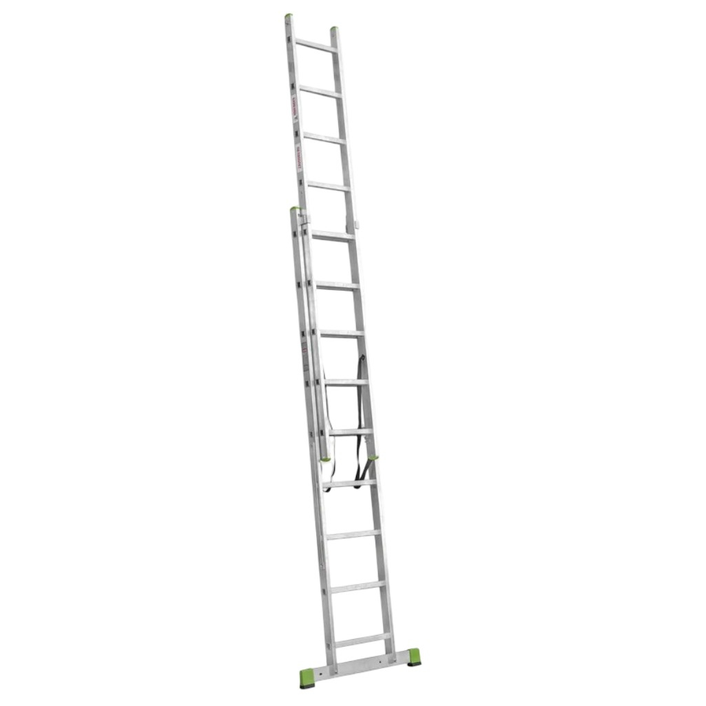 Лестница-стремянка Высота VL2-9, 9 ступеней, 2 секции, алюминиевая, нагрузка до 150 кг