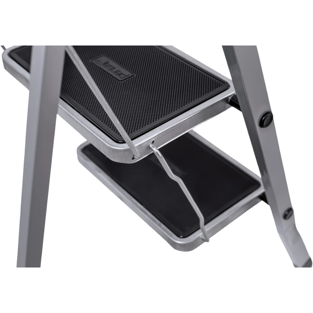 Лестница-стремянка Dogrular Class plus, 2 ступени, 1 секция, стальная, нагрузка до 120 кг