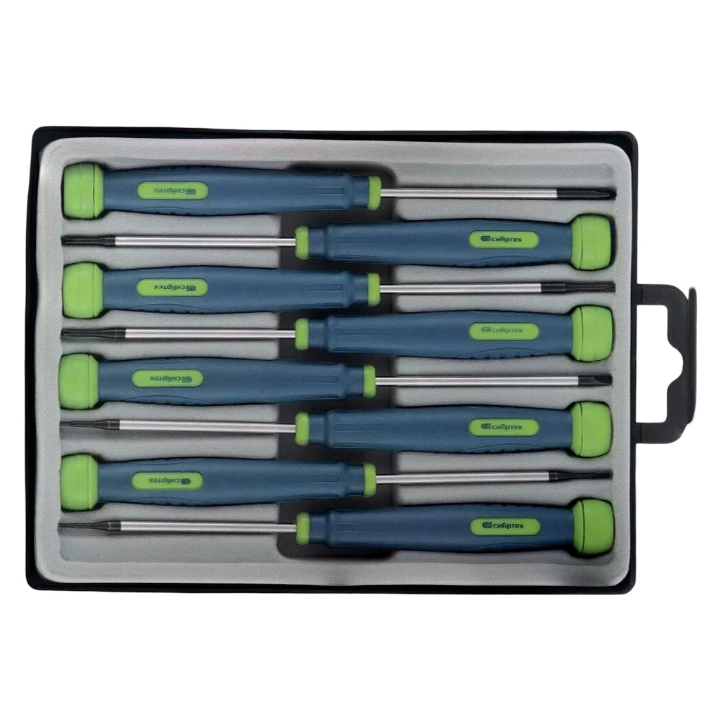 Набор отверток для точных работ Сибртех 13378 универсальный, 8 предметов