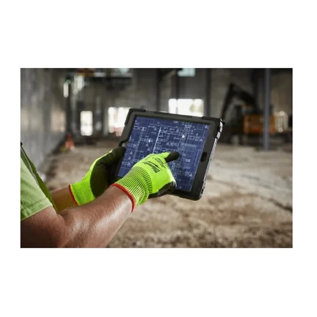 Перчатки Milwaukee High Visibility Cut Level 5 8 M, с защитой от порезов, 4932479932