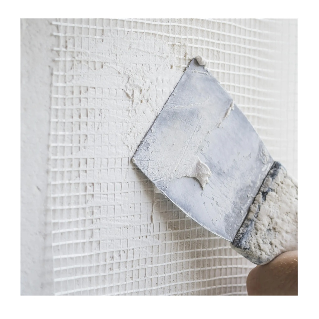 Серпянка самоклеющаяся Gavial Alligator, стеклоткань, белая, 45 мм х 45 м