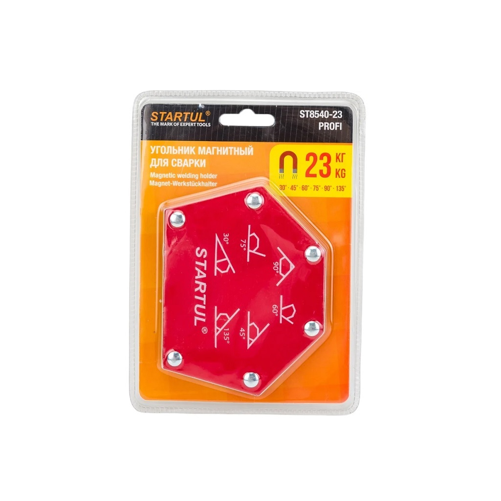 Угольник магнитный Startul Profi ST8540-23, для сварки, 23 кг