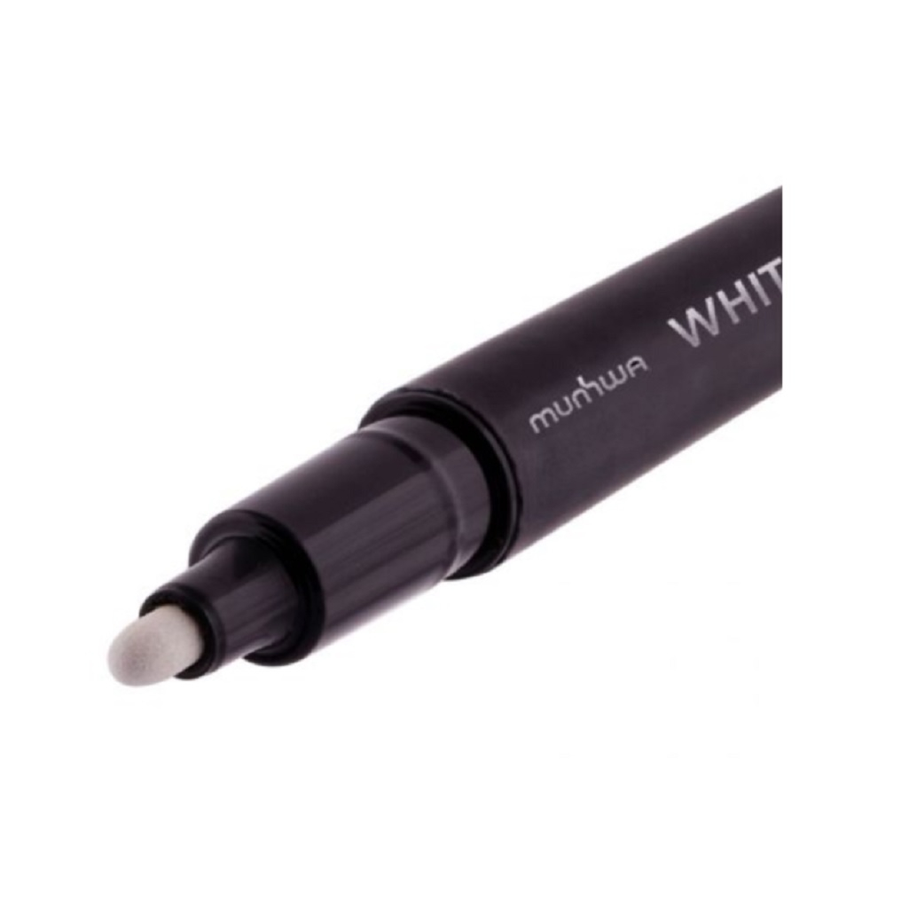 Маркер промышленный Munhwa WPMM-05, перманентный, белый, толщина линии 4 мм