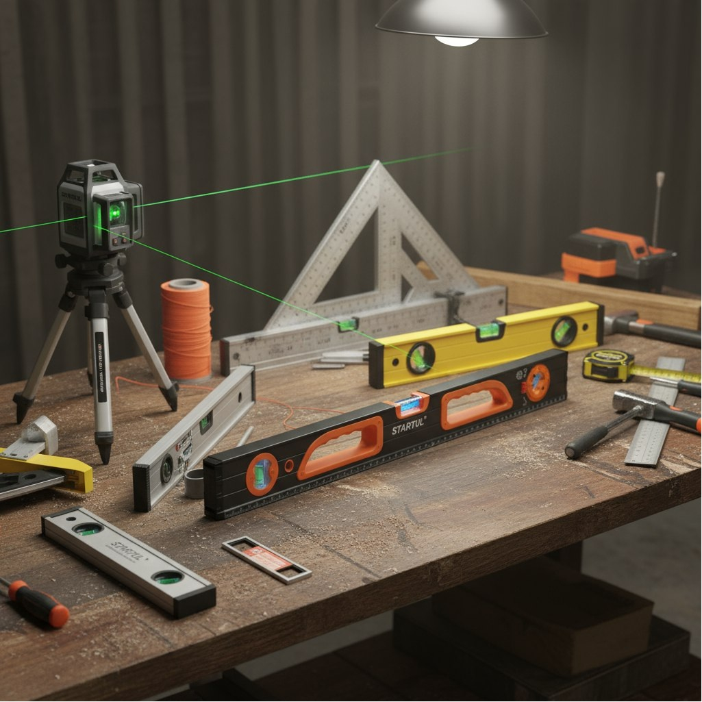 Уровень строительный Startul Profi ST2550-100, пузырьковый, длина 1000 мм