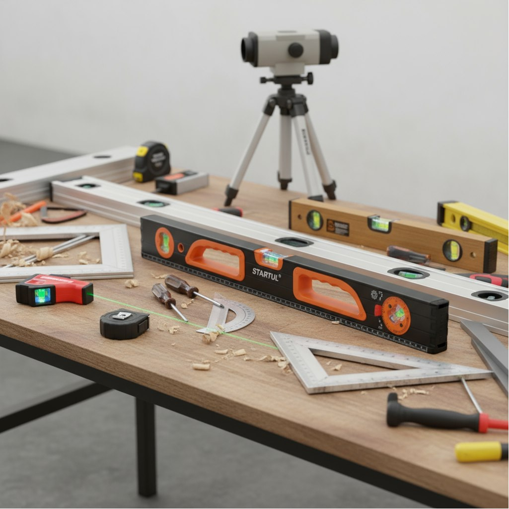 Уровень строительный Startul Profi ST2550-100, пузырьковый, длина 1000 мм