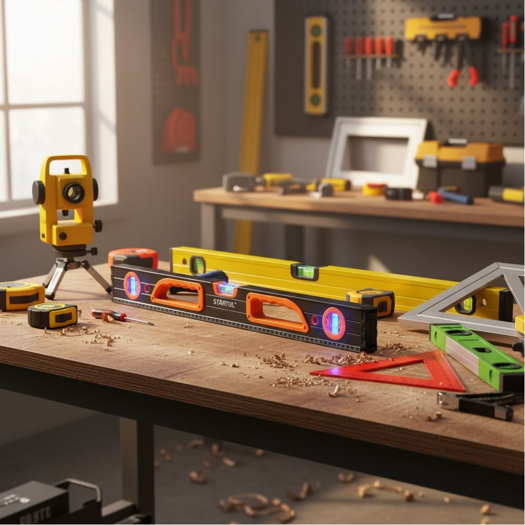 Уровень строительный Startul Profi ST2550-100, пузырьковый, длина 1000 мм