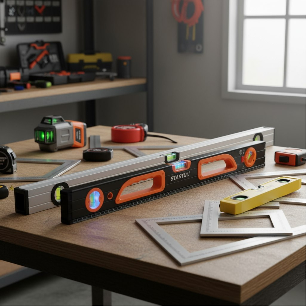 Уровень строительный Startul Profi ST2550-040, пузырьковый, длина 400 мм