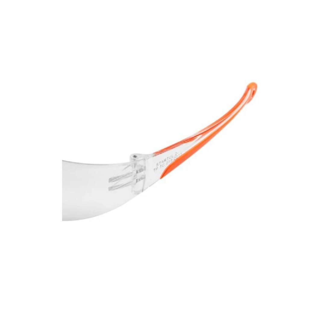 Очки защитные Startul ST7220-27, O-27,  поликарбонат, открытые, прозрачные