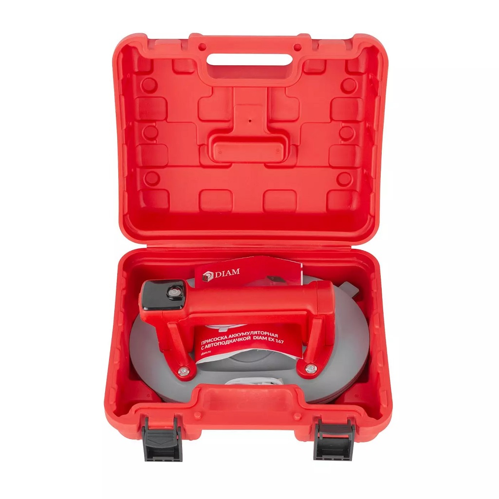 Присоска аккумуляторная с автоподачей DIAM EX-167, 600165, овальная