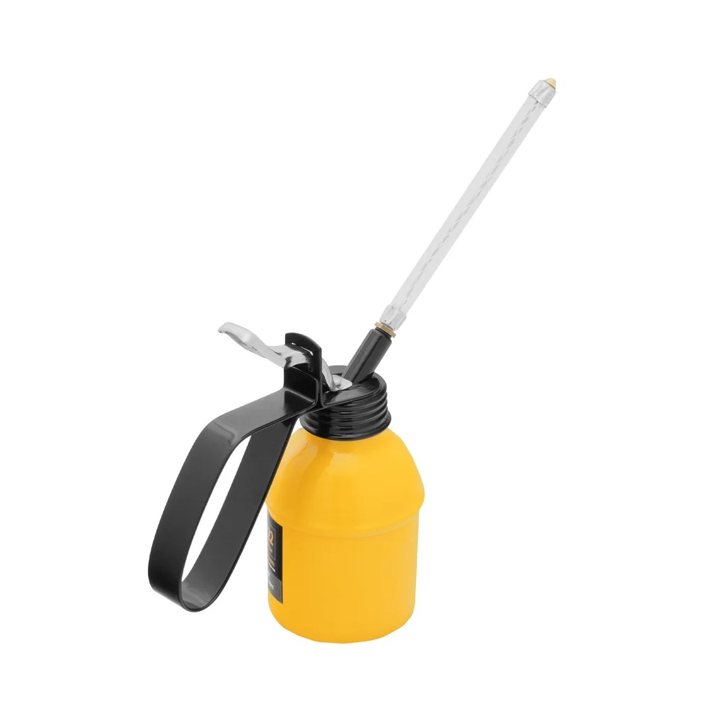 Масленка-нагнетатель Denzel 53240 с гибким наконечником, металл, 0.2 л