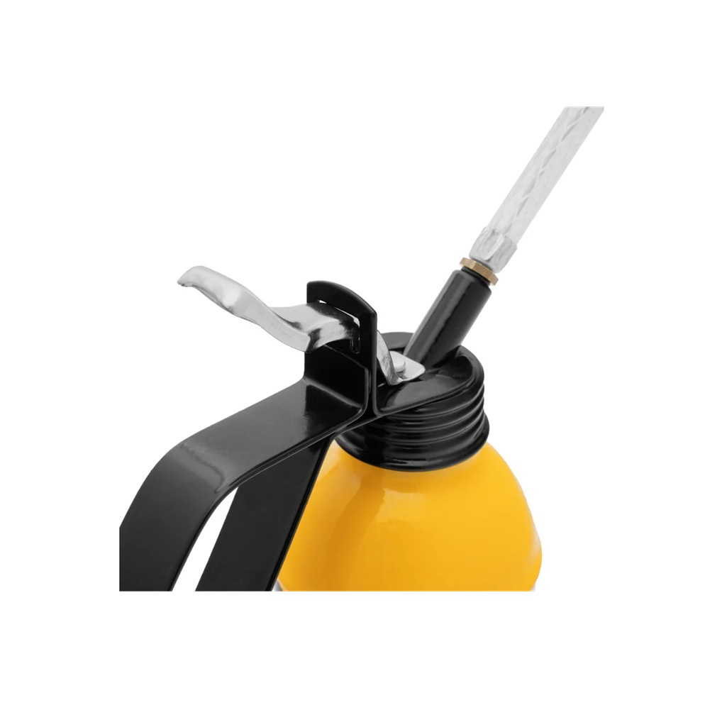 Масленка-нагнетатель Denzel 53240 с гибким наконечником, металл, 0.2 л