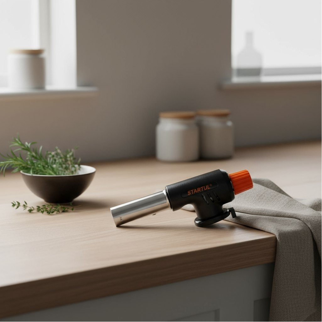 Горелка газовая Startul ST1560-01, пьезоподжиг, расход топлива 80 г в час