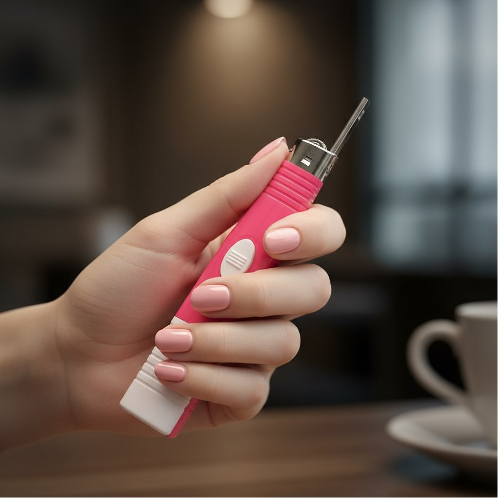 Зажигалка бытовая JU WANGKE-85, электрическая, на батарейках