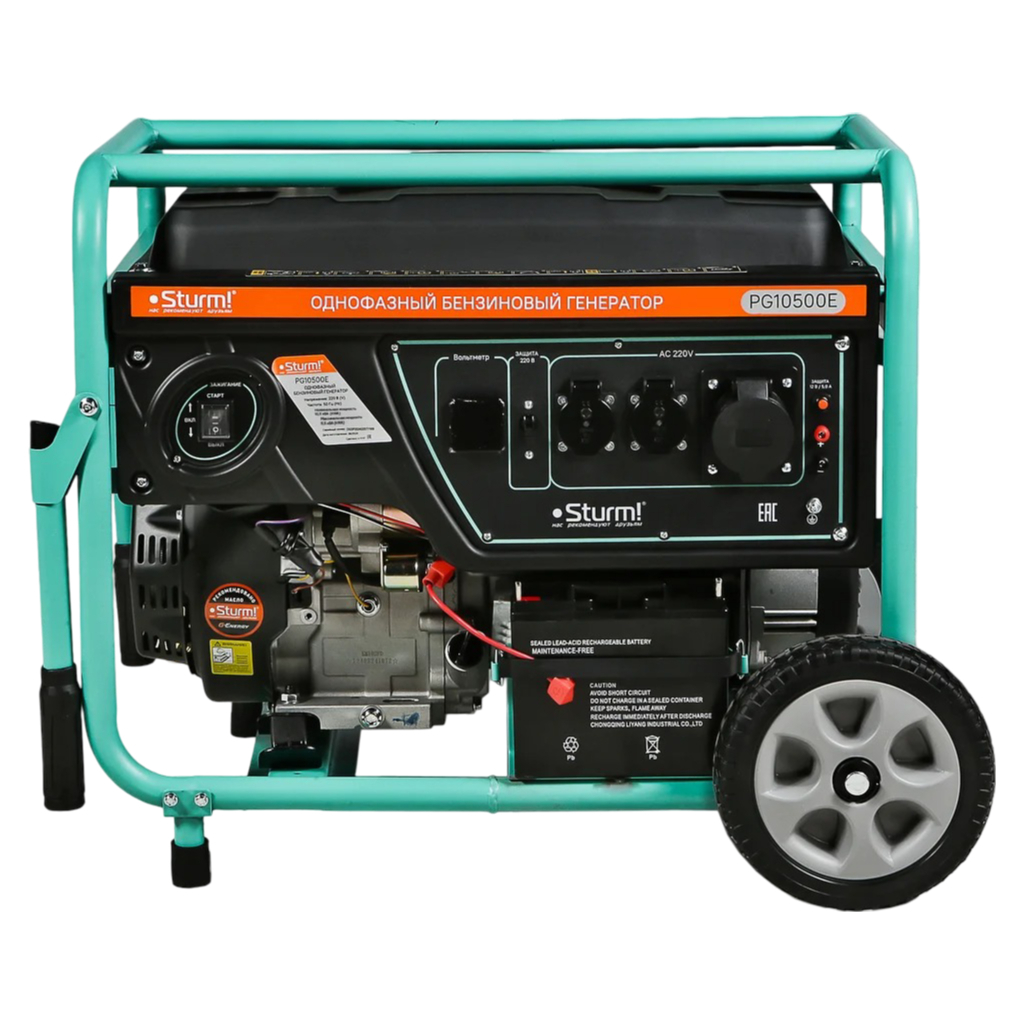 Генератор бензиновый синхронный Sturm PG10500E, 10.5 кВт