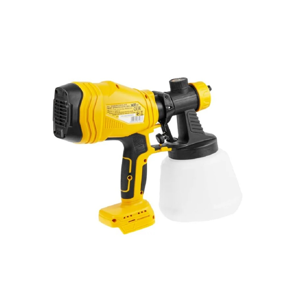Краскораспылитель электрический Molot MCPS 1810 XLT Lite SET, 2318036, 18В, 1 акк. х 4,0Ah+з.у