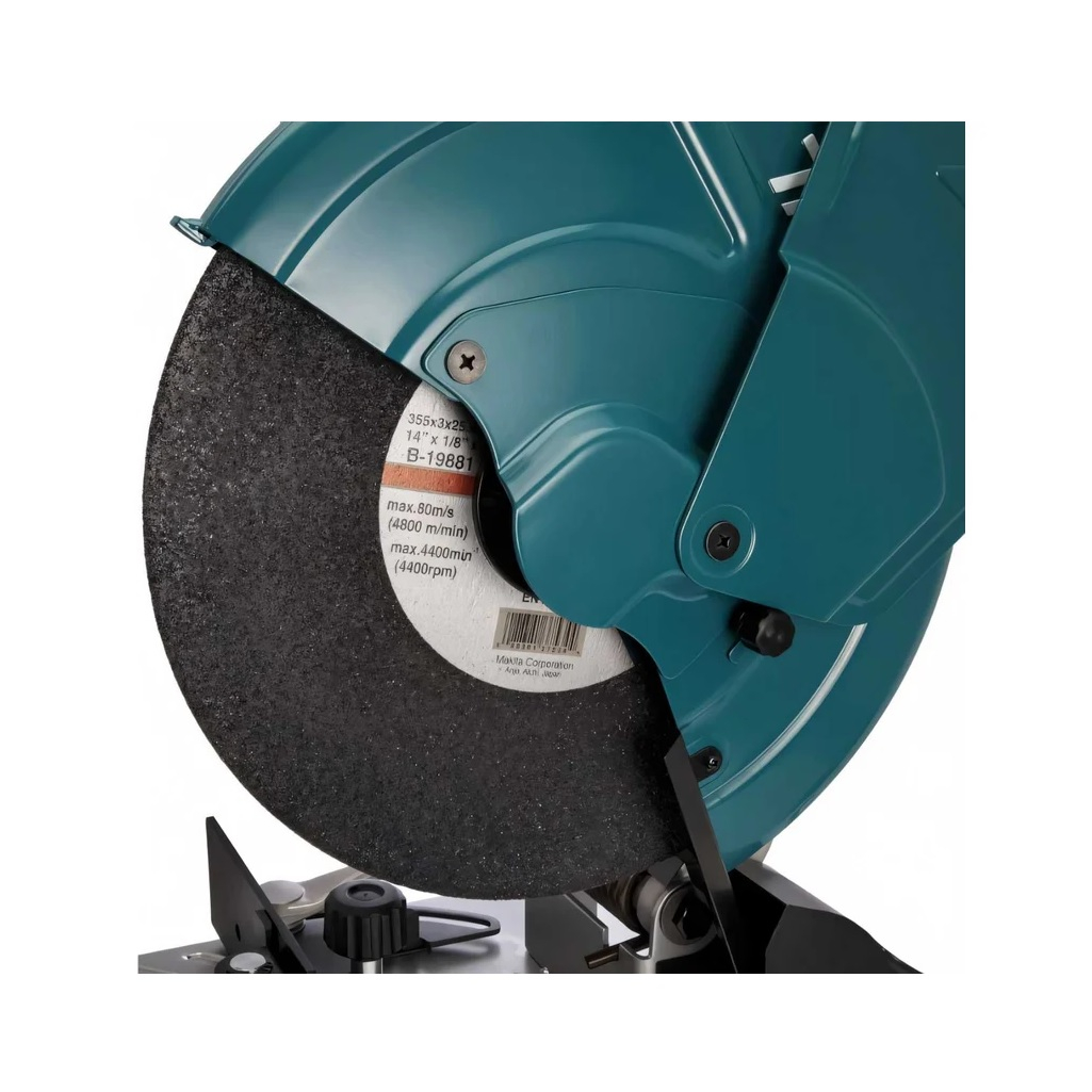 Пила отрезная монтажная Makita LW1400, 2200 Вт, диск 355 мм, 25.4 мм, 3800 об/мин