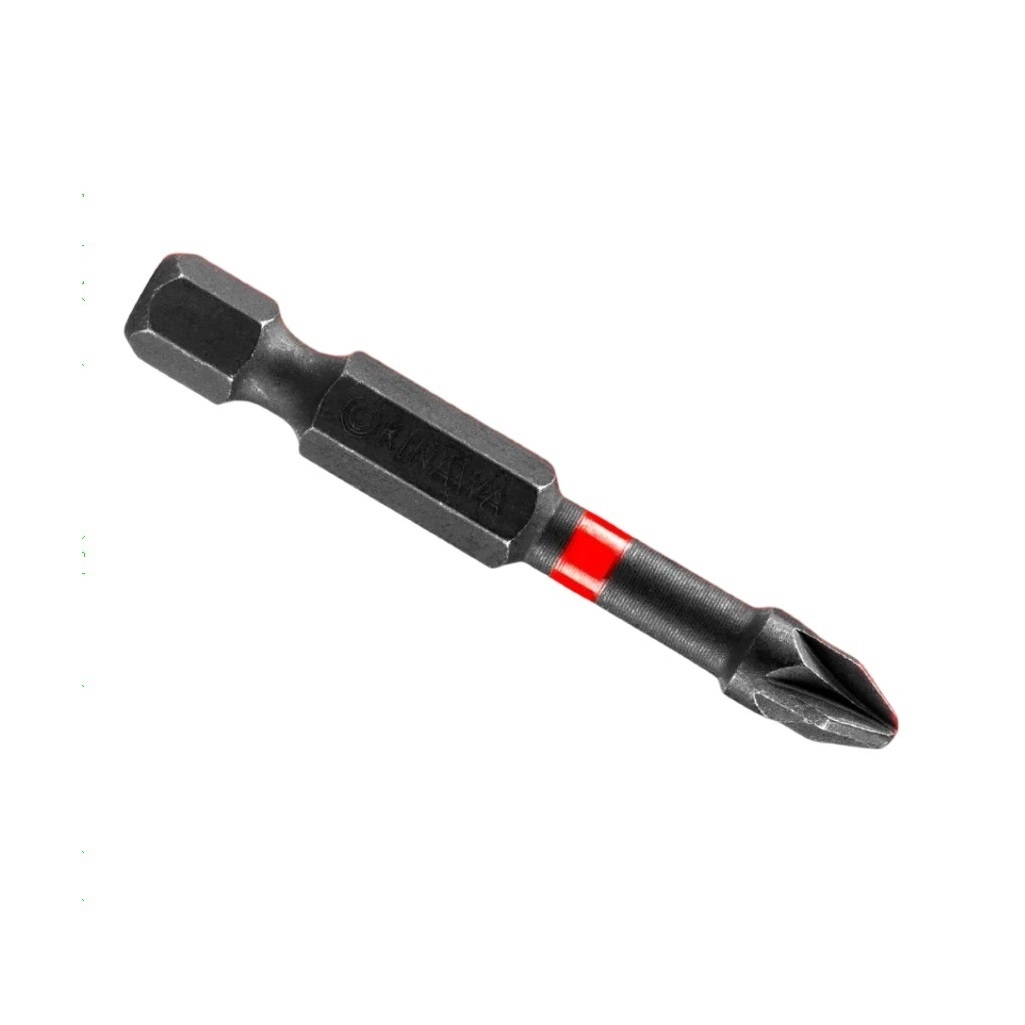 Бита торсионная Okinawa 2165-2-50, PZ2х50 мм, сталь, магнитный наконечник, хвостовик 1/4