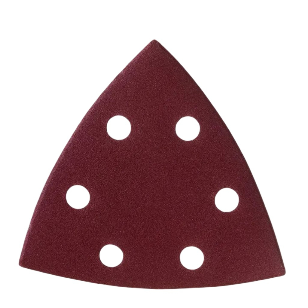 Лист шлифовальный Gepard GP5006-120, перфорированный, размер 93 мм, самоцепляющийся, Р120, в упаковке 5 шт