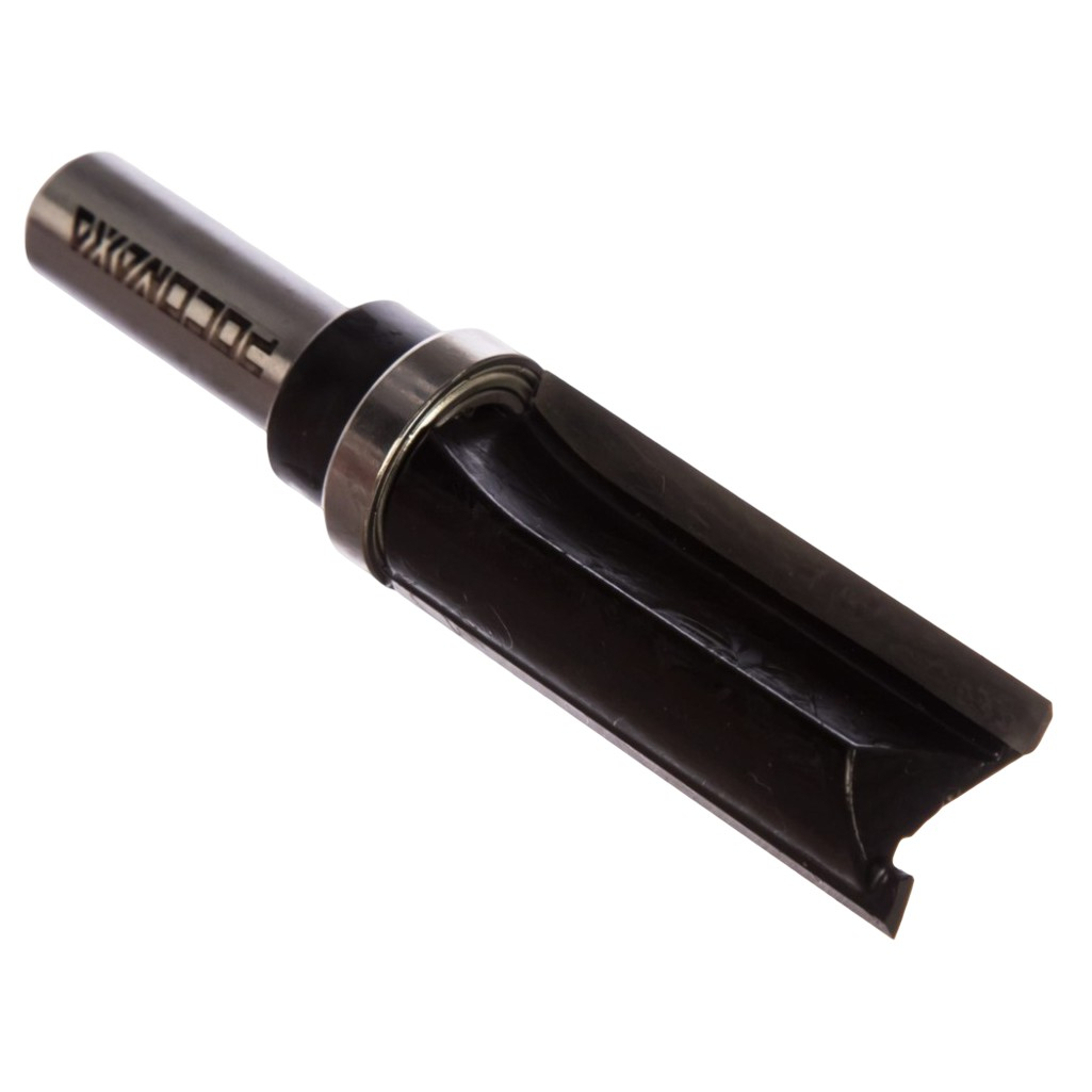 Фреза концевая Росомаха d12 мм, D21 мм, H50 мм, кромочная, с верхним подшипником, 802106