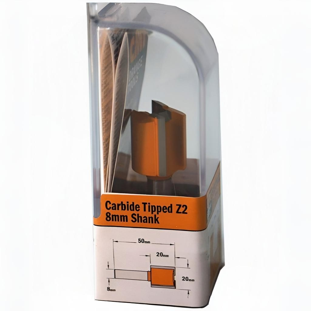 Фреза концевая CMT  для петлей S8 мм, D20х16 мм, пазовая, 901.200.11