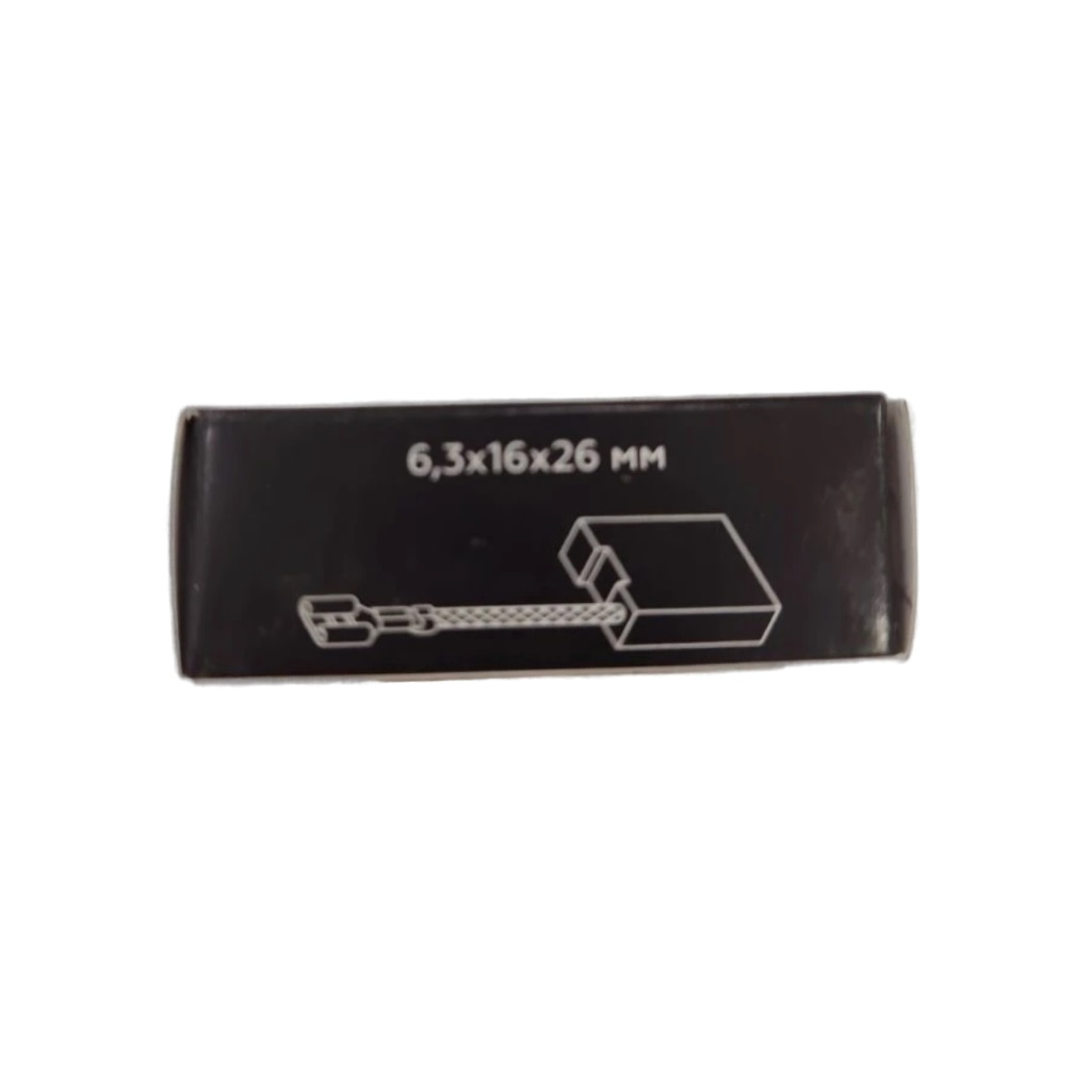 Щетки угольные IGP 7140209, графитовые, 6.3х16х26 мм, аналог Bosch 1617014126