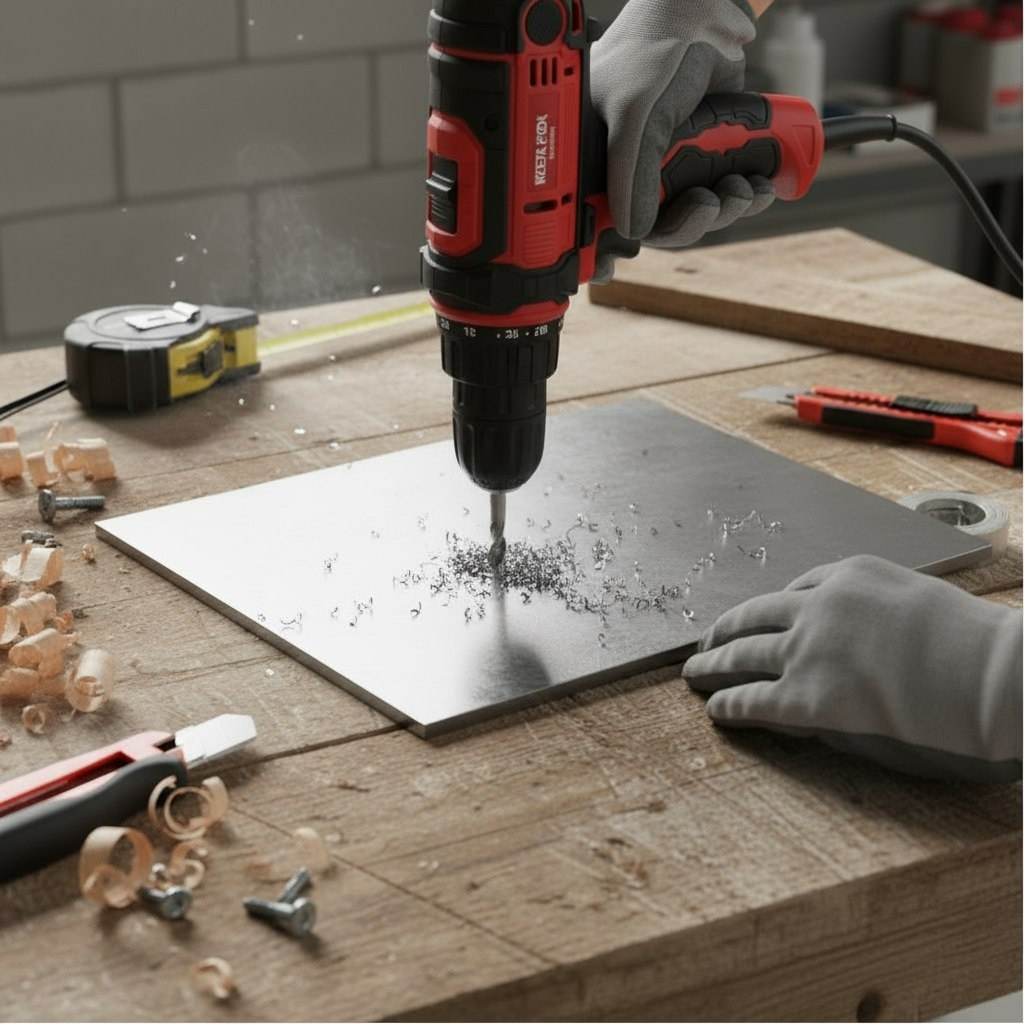 Дрель-шуруповерт Wortex DR 1025-1 D, 2 скорости, 50 Нм, 300 Вт