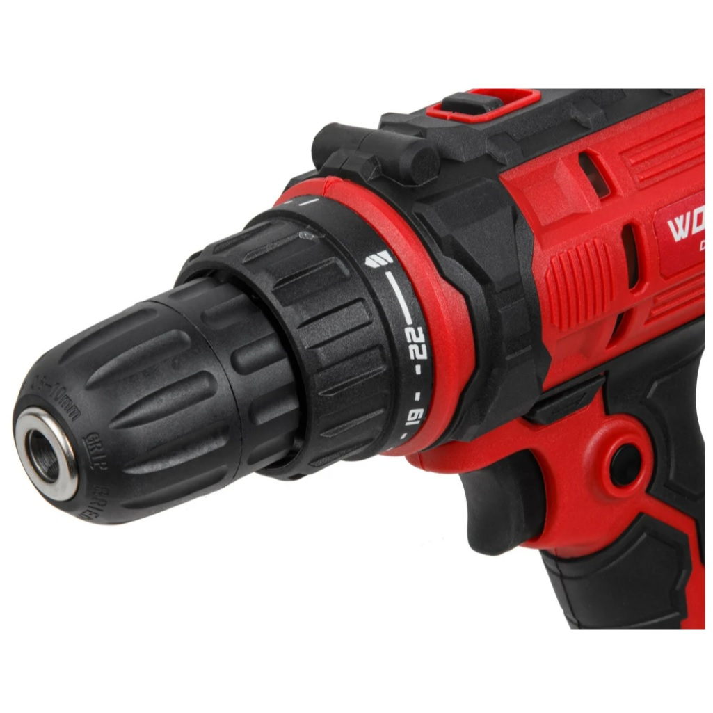 Дрель-шуруповерт Wortex DR 1025-1 D, 2 скорости, 50 Нм, 300 Вт