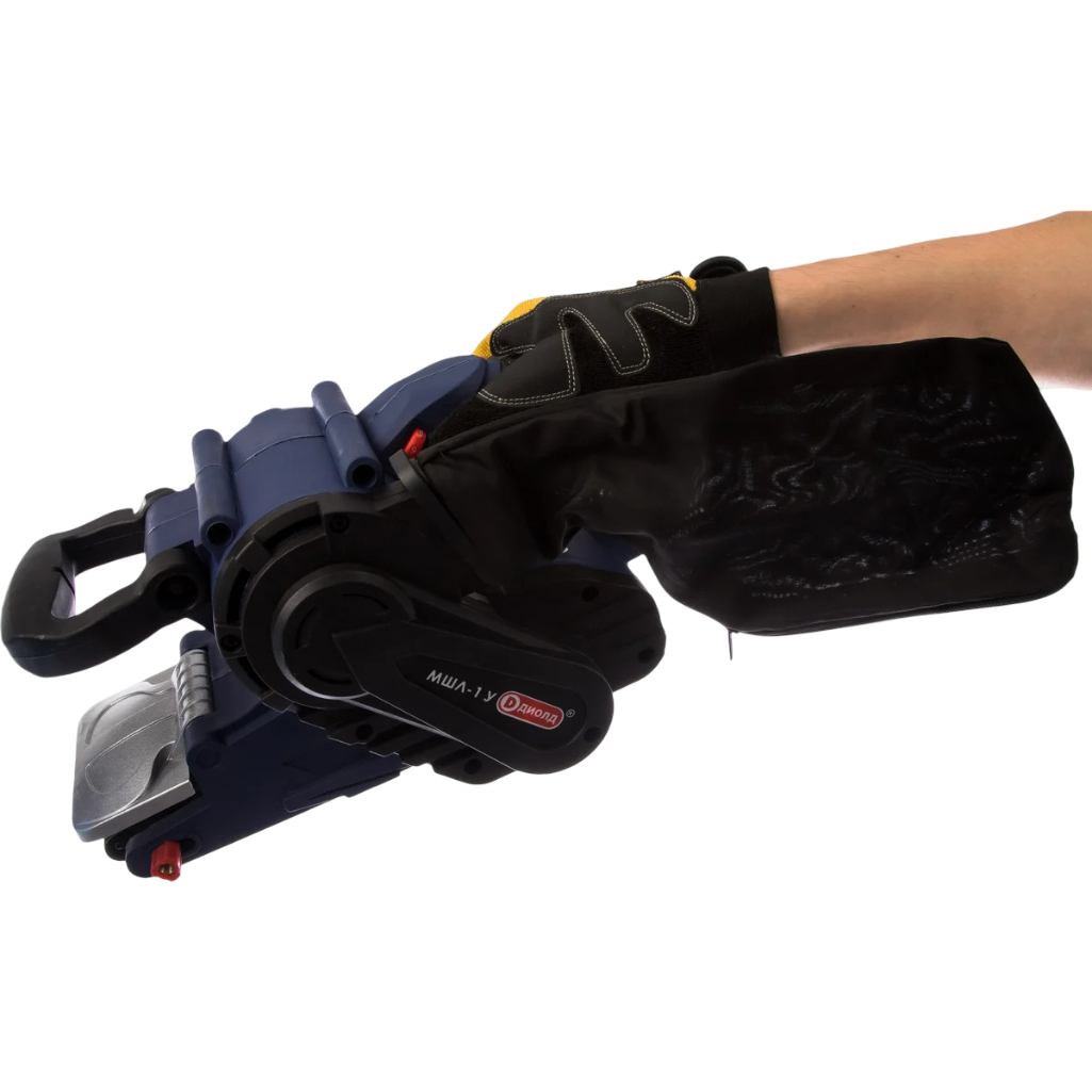 Ленточная шлифовальная машина Диолд МШЛ-1 У, 2 ленты в комплекте